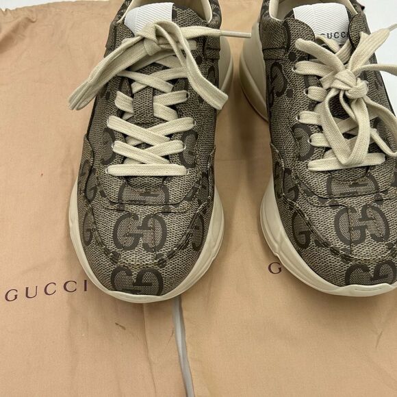 Women’s Gucci GG Rython sneakers size 36 made in Italy - Picture 3 of 8
